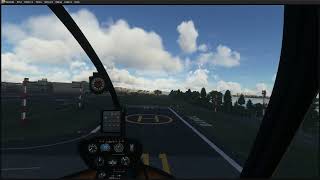 MSFS 2020 Rotorsim R44 approach to RJTIH Tokyo Heliport [upl. by Nyleuqaj]