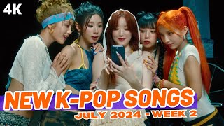 NEW KPOP SONGS  JULY 2024 WEEK 2 [upl. by Shawna911]