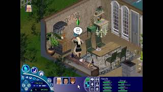 The Sims 1 Longplay The Carvers Visit the Public Library No commentary modded [upl. by Aynas853]