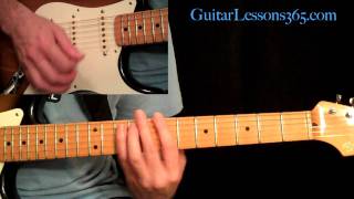 Still Got The Blues Guitar Lesson Pt2  Gary Moore  Verse Chorus amp Bridge [upl. by Israel]