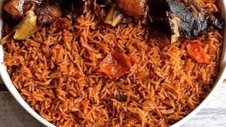 How to make the best jollof rice Nigerian jollof rice recipe ✨ [upl. by Nylirehs856]