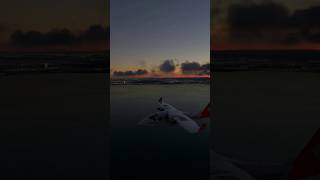 Stunning Sunset Flight  Australian Coast  MSFS Ultra Settings [upl. by Atteiluj]