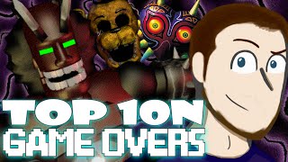 Top 10 Game Overs  NearChris [upl. by Rennie]