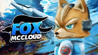 Digital Painting Fox Mccloud  Starfox series [upl. by Yevreh529]