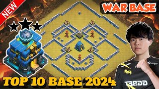 TOP 10 BEST TH12 WAR BASE  REPLAY  TH12 WAR BASE WITH LINK  TH12 BEST FOR WARBASE AND CWL 2024 [upl. by Kwon]