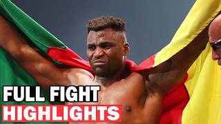 FIGHT HIGHLIGHTS  FRANCIS NGANNOU VS RENAN FERREIRA [upl. by Hepsiba]