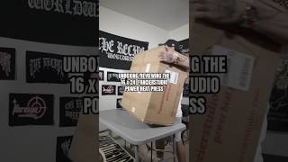 📦 UNBOXINGREVIEWING 16 x 24 Fancierstudio Power Heat Press Shorts HeatPress [upl. by Harlie33]