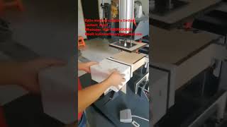 Slipcase boxes press machine [upl. by Eiuqram183]