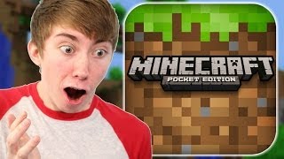 MINECRAFT POCKET EDITION  Part 2 iPhone Gameplay Video [upl. by Teillo]