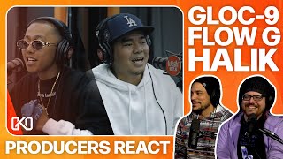 PRODUCERS REACT  Gloc9 feat Flow G Halik Wish Bus Reaction [upl. by Trudey]