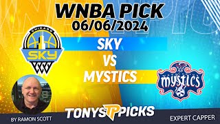 Chicago Sky vs Washington Mystics 6624 WNBA Picks amp Predictions by Ramon Scott [upl. by Salvucci]