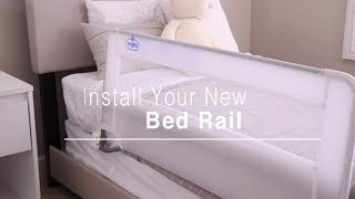 Regalo Baby Swing Down Bed Rail Installation [upl. by Lareneg]