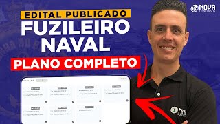 Concurso Fuzileiro Naval 2025 cronograma completo de estudos [upl. by Corena207]