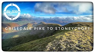 Grisedale Pike to Stoneycroft Via Whinlatter Forest  Lake District Mountain Biking [upl. by Reh540]