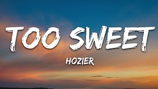 Hozier  Too Sweet Lyrics [upl. by Riella74]