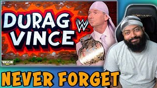 ROSS REACTS TO THE STORY OF DURAG VINCE MCMAHON [upl. by Leacim]