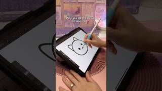 iPad drawing 💕✏️ apple pencil  procreate app  digital art  iPad accessories [upl. by Dranek]