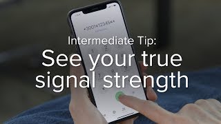 See your TRUE signal strength on iPhone [upl. by Husha]