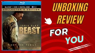 BEAST Idris Elba Bluray Unboxing amp Review  film movie physicalmedia [upl. by Adelle]