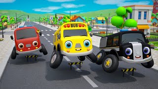 Wheels On The Bus Go To Town  Nursery Rhymes amp Kids Songs  Baby Car Songs TV [upl. by Dnaltruoc]