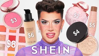 Trying A Full Face of Makeup from SHEIN [upl. by Lorrac]