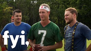 Tiny House Nation Zack and John Play Football with Deion Sanders Season 4 Episode 3  FYI [upl. by Reinar]