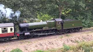 4930 Hagley Hall departing Highley station [upl. by Laius33]