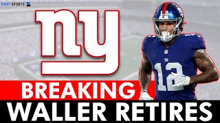 🚨 Darren Waller OFFICIALLY RETIRES Go Sign Stephon Gilmore NOW  NY Giants News [upl. by Cis]