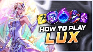 HOW TO PLAY LUX MID SEASON 13  Build amp Runes  Season 13 Lux guide  League of Legends [upl. by Noiztneb386]