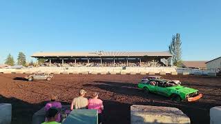 Goldendale 4th of July demolition derby 2024 Group B Heat 2 I do not own the rights to any music [upl. by Arahs407]