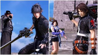 Noctis and Ardyn Vs Yuna and Squall  DISSIDIA FINAL FANTASY NT [upl. by Corie]