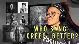 WHO SANG CREEP BETTER  Postmodern Jukebox ft Haley Reinhart  Creep  Reaction [upl. by Warthman]