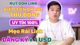 Rút Gọn Link Liên Kết Kiếm Tiền Online Tạo Thu Nhập Thụ Động Thay Thế Cho Ola City Ngưng Hoạt Động [upl. by Nnahtebazile]