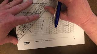 Constructing perpendicular lines [upl. by Alih]