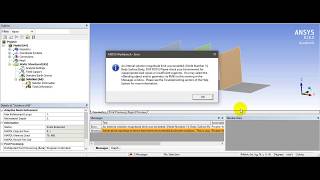 Fix ansys error quota internal solution magnitude limit was exceededquot [upl. by Yenahpets]