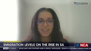 Emigration levels on the rise in SA [upl. by Reivax]