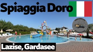 Camping Spiaggia DOro Lazise Gardasee ðŸ‡®ðŸ‡¹ [upl. by Virgy]