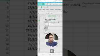 Cómo encontrar el número de semana en Excel juancarlosrivastovar excel tipsexcel yoteayudo [upl. by Manya606]