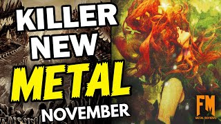 Top 10 MOST Anticipated METAL Albums in NOVEMBER [upl. by Richia]