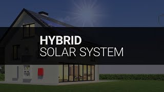 Solar plus battery storage How hybrid systems work [upl. by Cindra85]