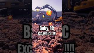 do you like this rc excavator [upl. by Atikihs487]