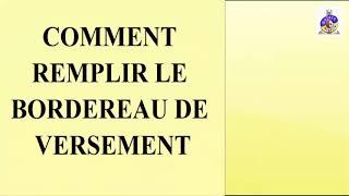 Comment remplir Le Bordereau de Versement avant Le versement de la troisième tranche AADL 2 [upl. by Hymen605]