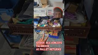 Day 3 finally feeling more organised Order now Facebook A1 Pallet Returns viral joblot facebook [upl. by Esme]