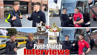 Port Vale vs Doncaster post match interviews  Sharp Molenuex Byers Croasdale Cover  AB7 [upl. by Derdlim]