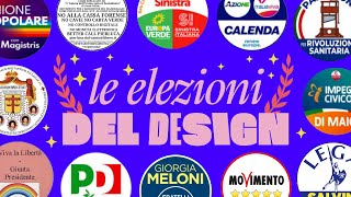 Chi ha vinto le elezioni del Design [upl. by Enilrek]