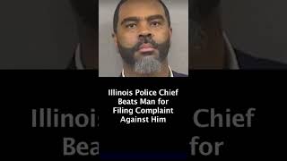 Chief of Police Attacks Man Filing Complaint Against Him  Carl Scott  Robbins Illinois [upl. by Arsuy]