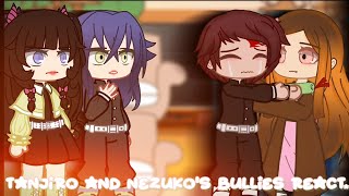 °•Tanjiro and Nezukos Bullies React To Them No ships  𝑪𝒐𝒇𝒇𝒆𝒆 𝑴𝒊𝒍𝒌𝒕𝒆𝒂シ︎ •° [upl. by Sybley]