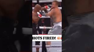 Mike Tyson attacks Jake Paul Did the fight meet your expectationsboxing ko jakepaul tyson [upl. by Kirad]