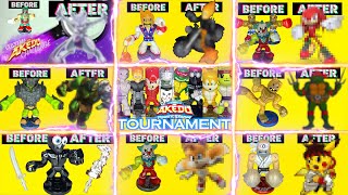 Custom Akedo Warriors Compilation 4 Hulk Ghostrider Knuckles Tails TMNT Raphael Mewtwo Pikachu [upl. by Valsimot869]