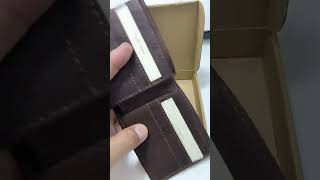 SatisfiedReview  Corkor Vegan Cork Bifold Wallet for Men CK260  Corkor Malaysia [upl. by Yelda]